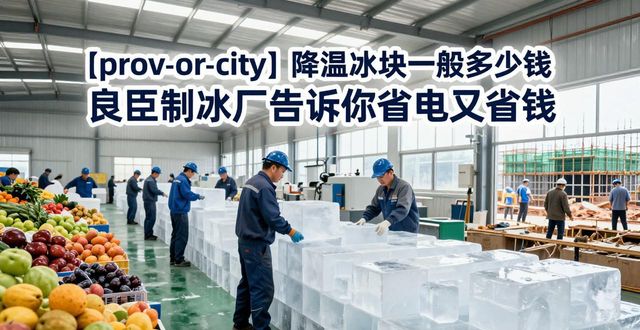 番禺降温冰块一般多少钱 良臣制冰厂告诉你省电又省钱