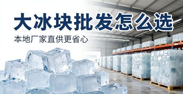 大冰块批发怎么选？番禺本地厂家直供更省心